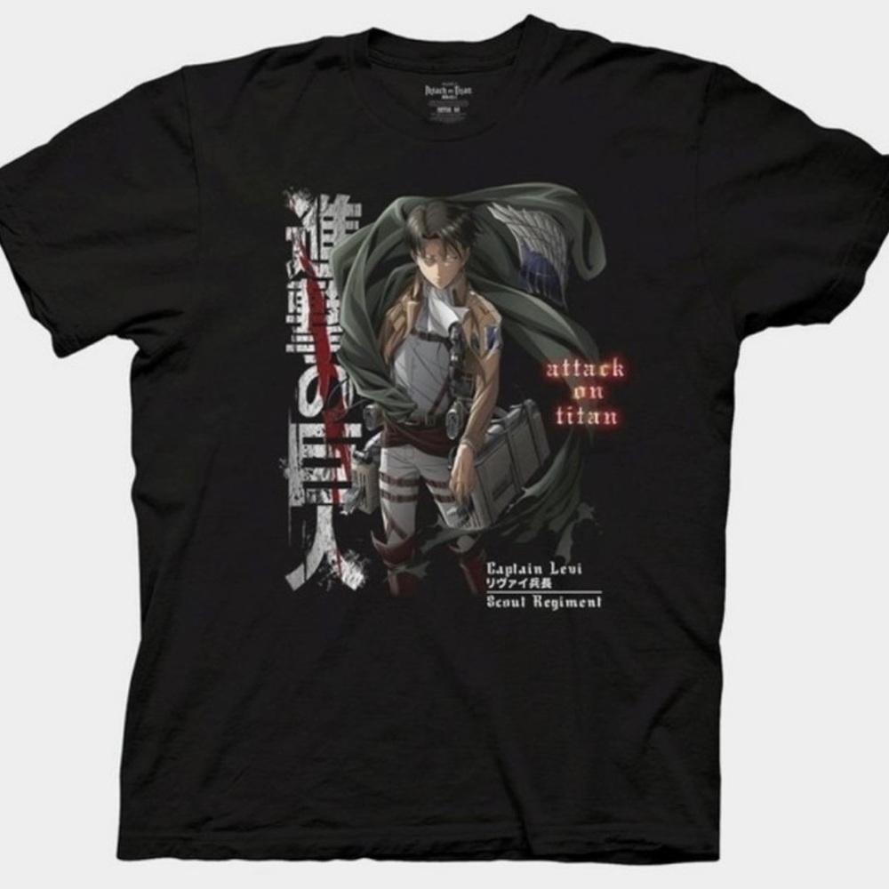 NWT Men’s Attack On Titan T-Shirt, Medium